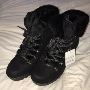 J. Crew winter boot wedges, NWT, Sz. 11, run small